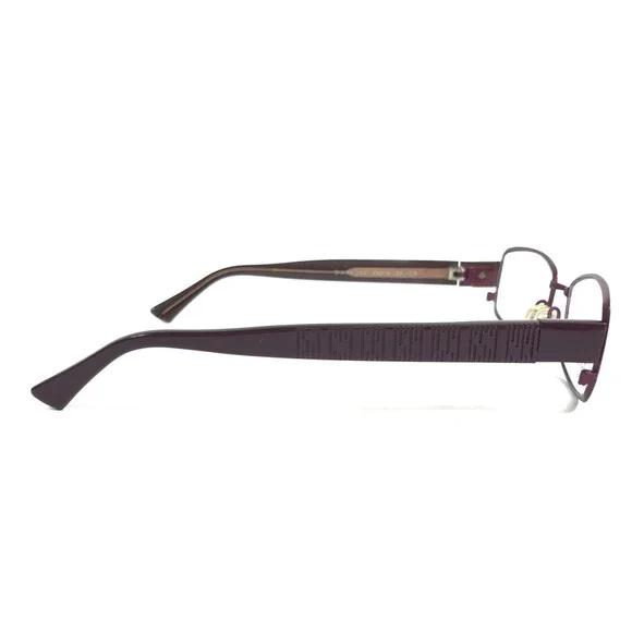 Jean Lafont Eyeglasses Frames DIANE 783 Purple Rectangle Wire Rim 52-19-130